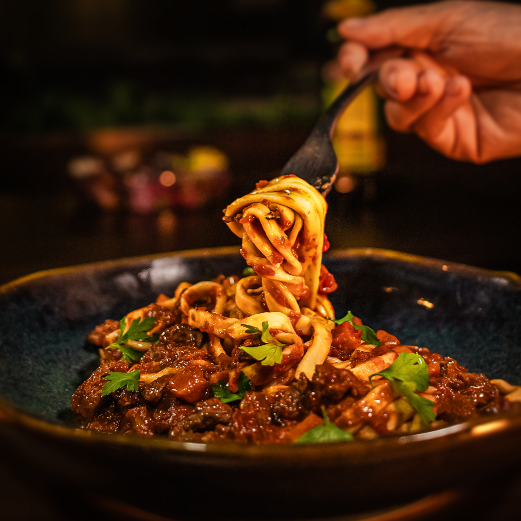 Spaghetti bolognese carne moida