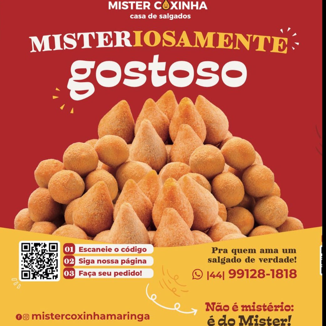 BOX MISTER METADE MINI SALGADO + METADE MINI PASTEL
