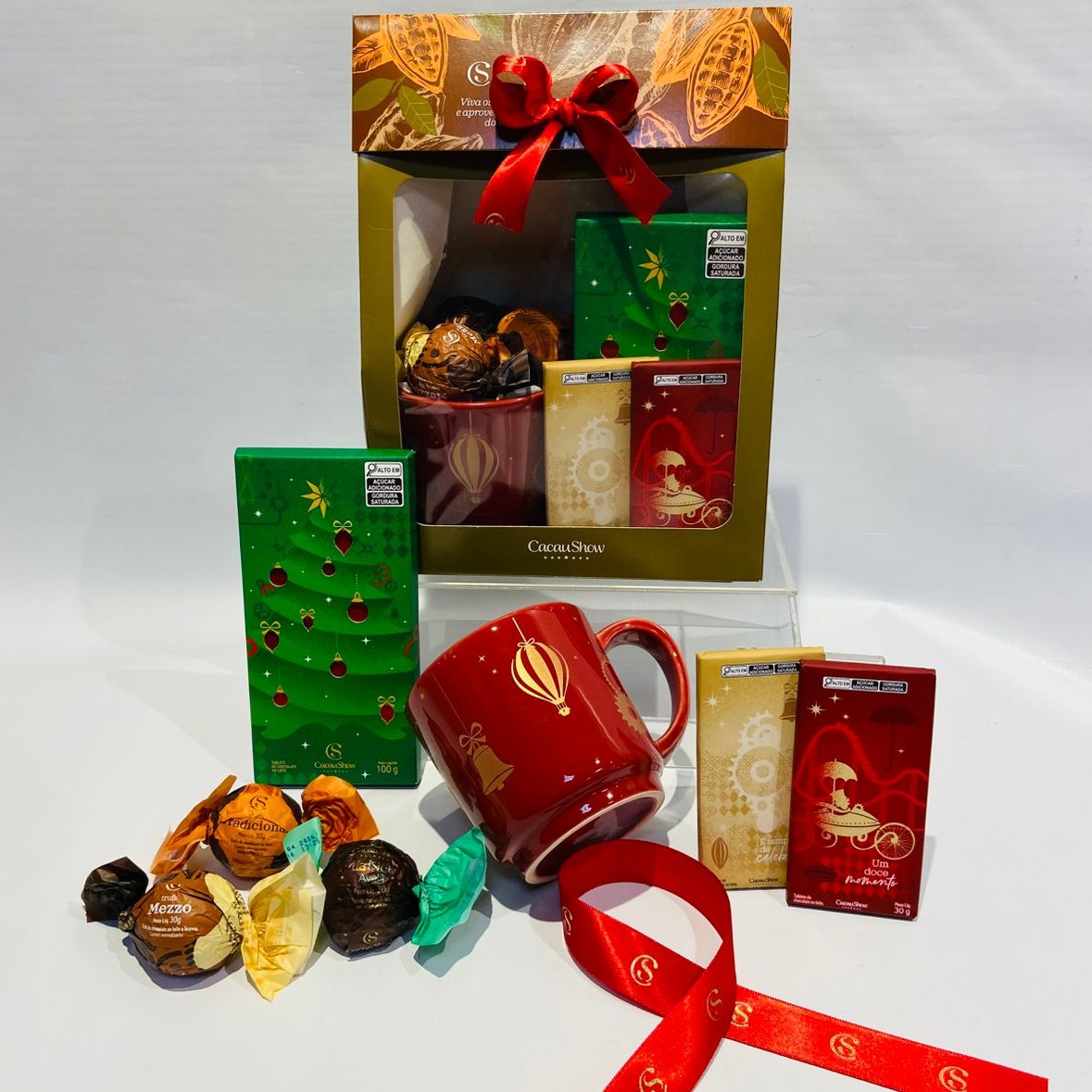 CARTUCHO COM CANECA NATAL 