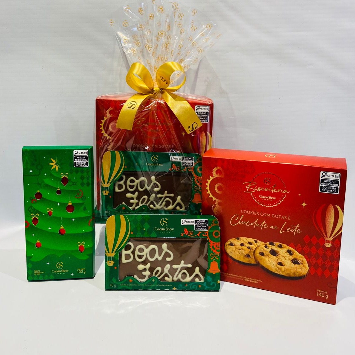 KIT COOKIES/BOAS FESTAS 