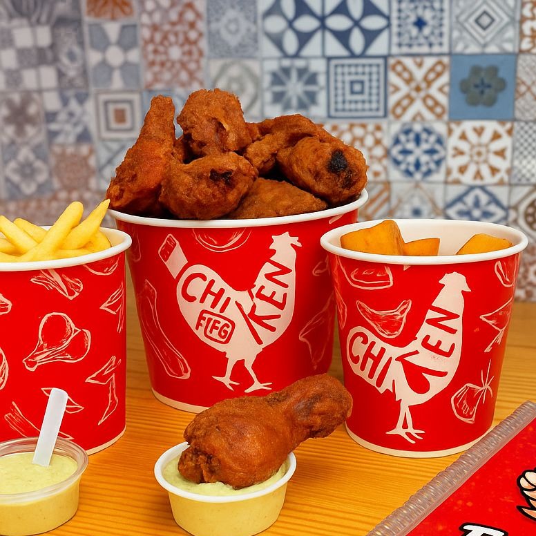 12 Pedaços frango crocante