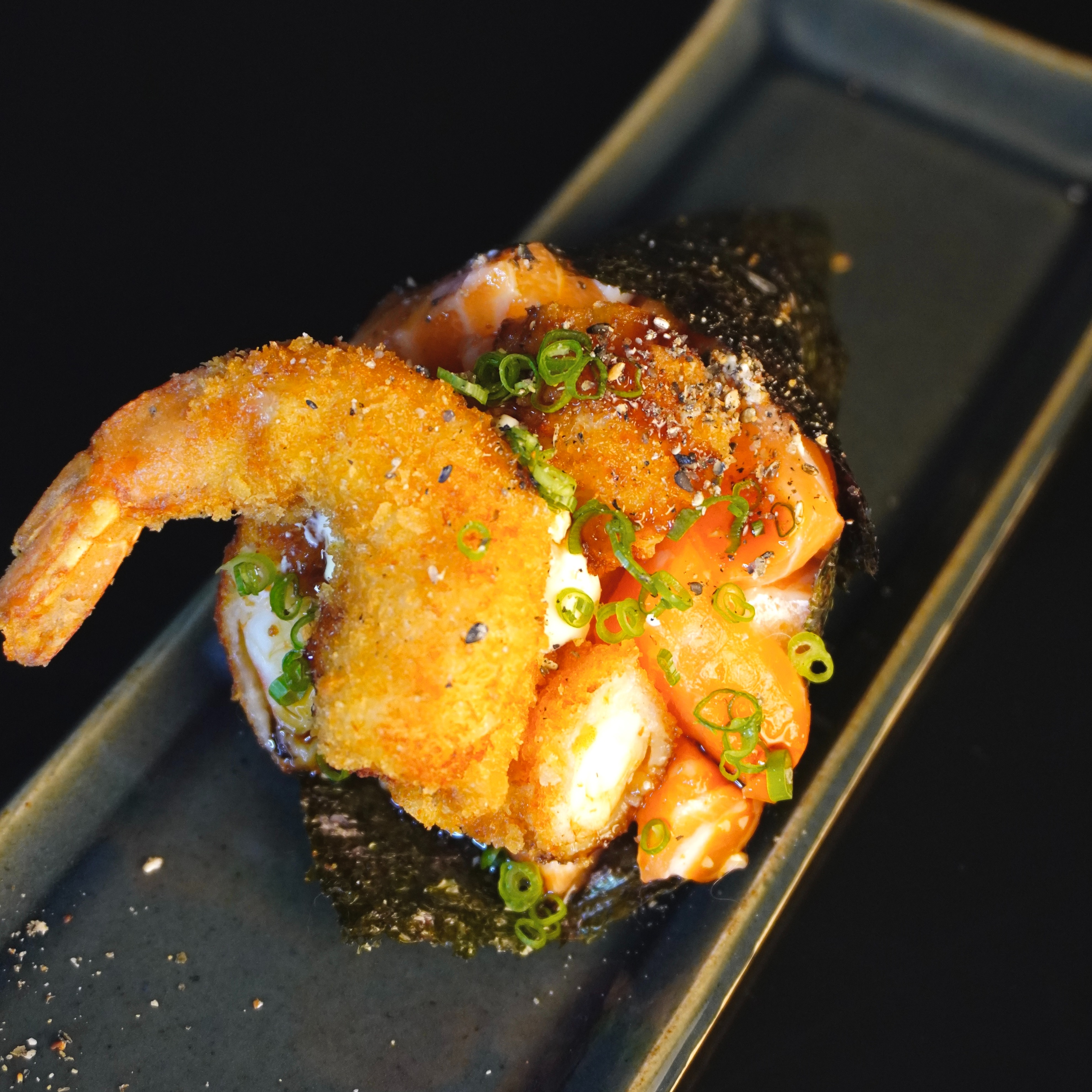 Temaki Salmão Ebi Furai