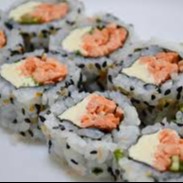 URAMAKI SALMÃO GRELHADO C/PEPINO 8 UNDS