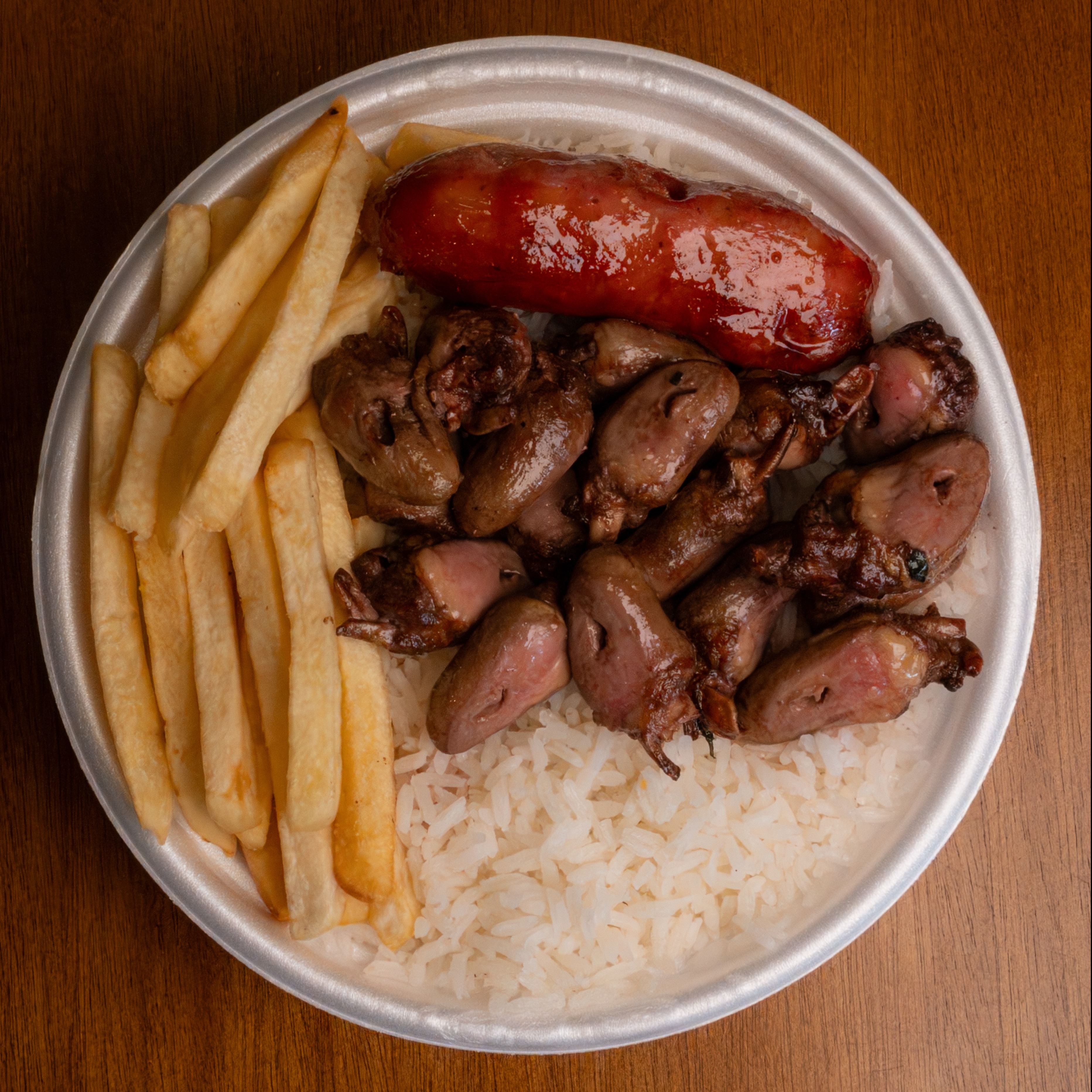 Marmita Promoção de Coração com Linguiça