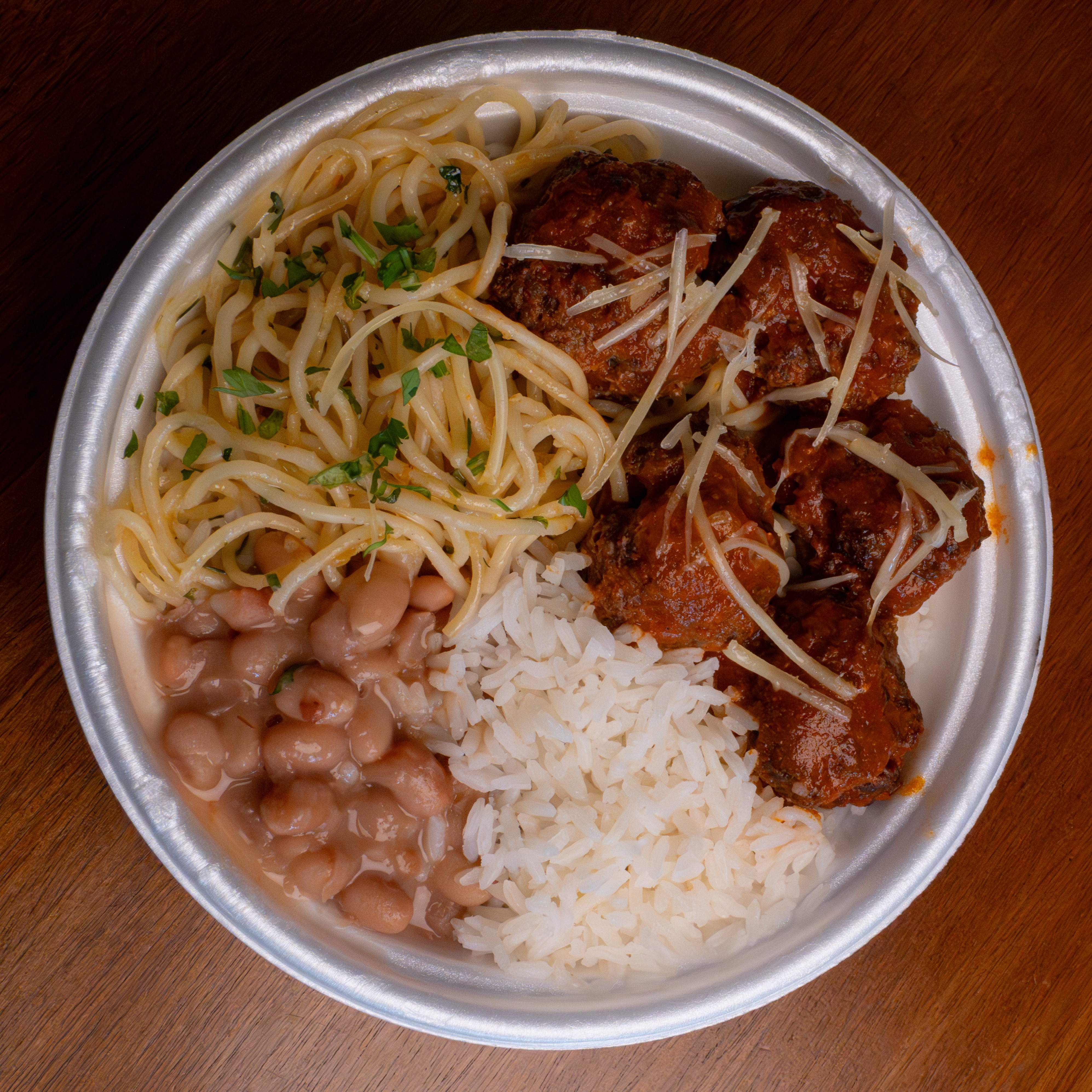 Marmita Promoção de Almondegas Mista