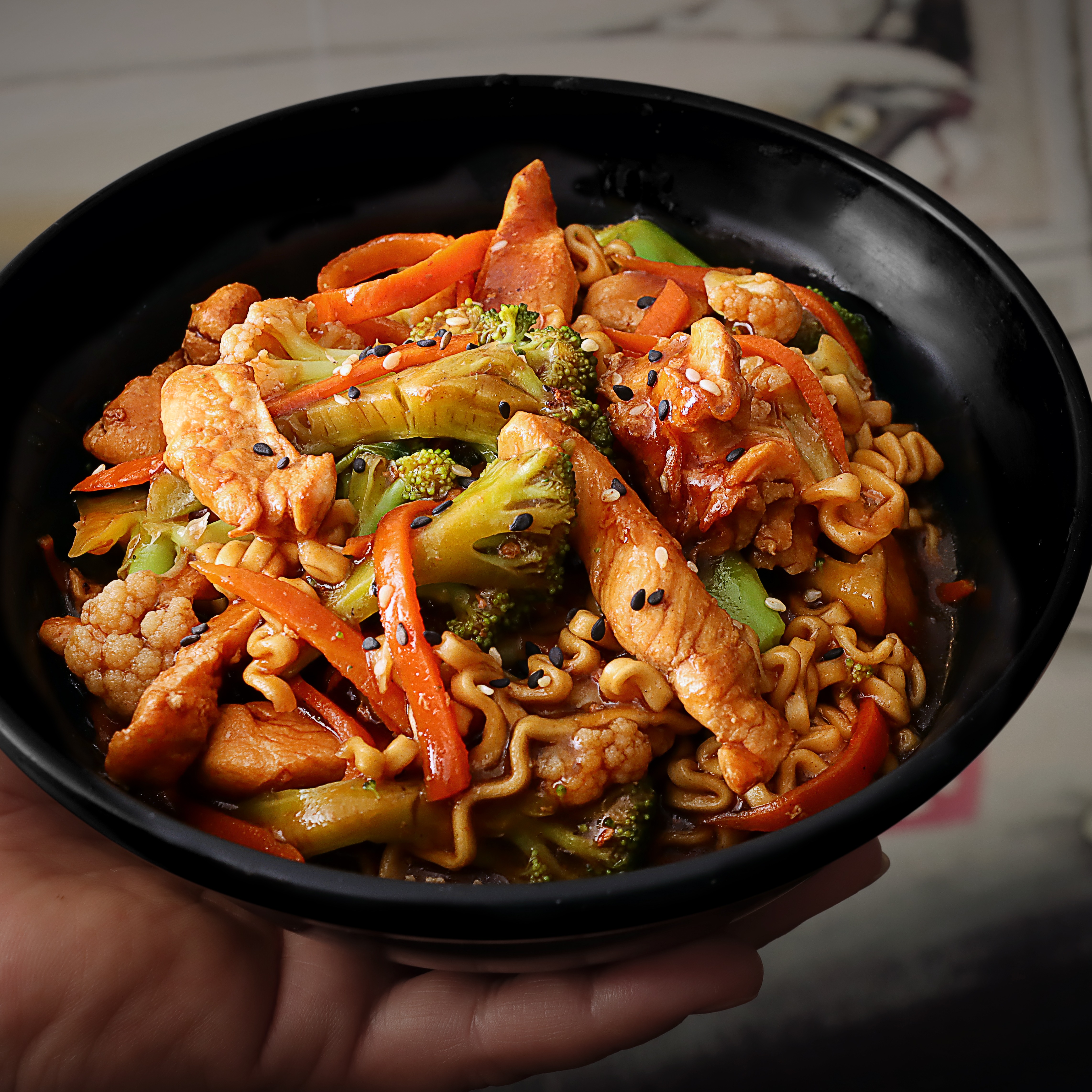 Yakissoba Salmão