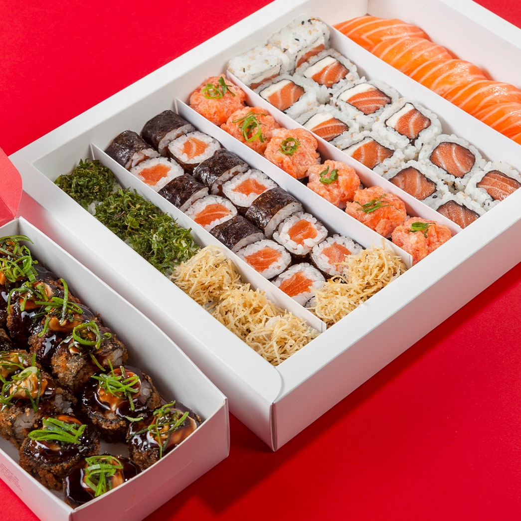 Combinado To Go 60 peças