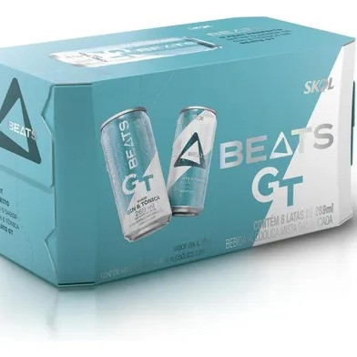 SKOL BEATS GT LATA 269 ML - PCT COM 8 UND