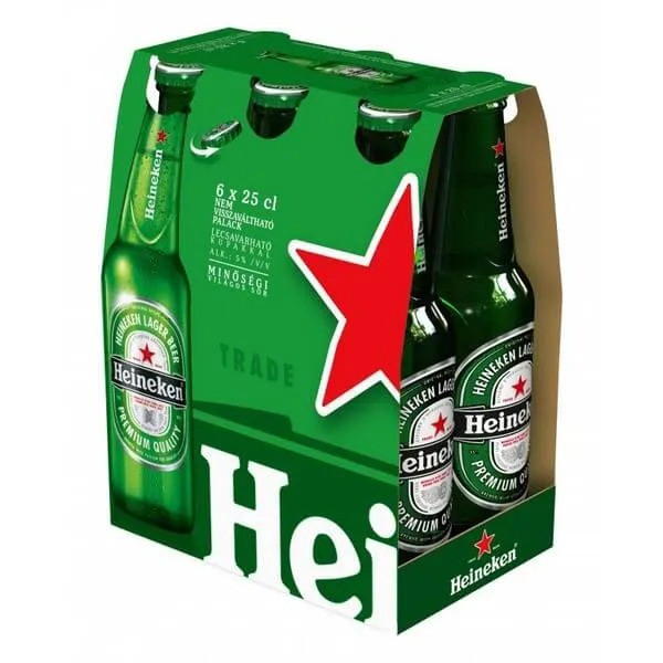 HEINEKEN LONG NECK 330 ML - PCT COM 6 UND