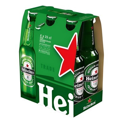HEINEKEN LONG NECK 250 ML - PCT COM 06 UND
