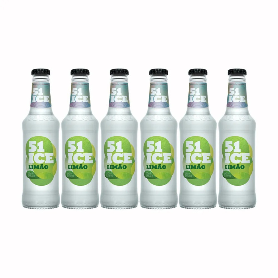 ICE 51 LIMÃO 275 ML - PCT COM 6 UND