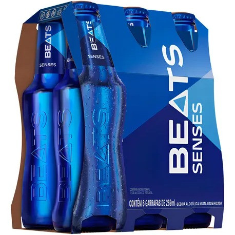 SKOL BEATS SENSES LONG NECK 269 ML - PCT COM 6 UND