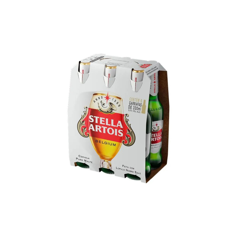 STELLA ARTOIS LONG NECK 330 ML - PCT COM 6 UND