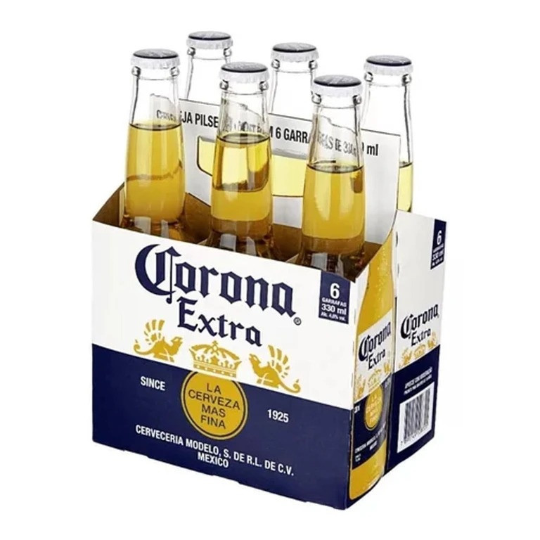 CORONA EXTRA LONG NECK 330 ML - PCT COM 6 UND