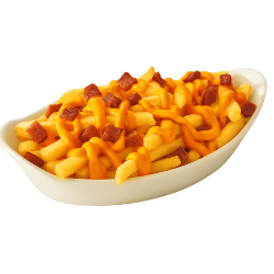 Batata com Bacon e Cheddar