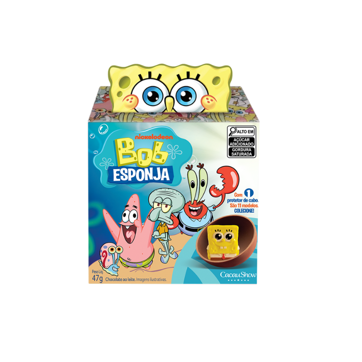 Caixa Surpresa Bob Esponja 