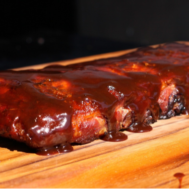 COSTELINHA SUINA DEFUMADA COM BARBECUE 500G