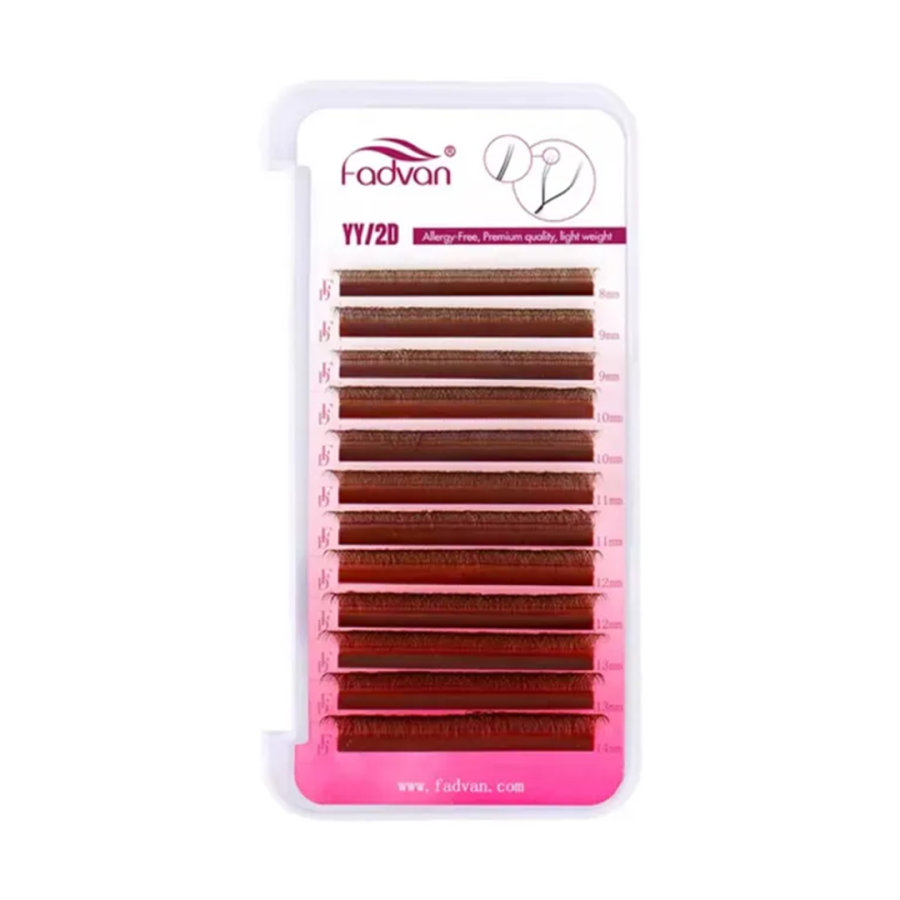 Cílios Fadvan Y Mix 8-14 Marrom