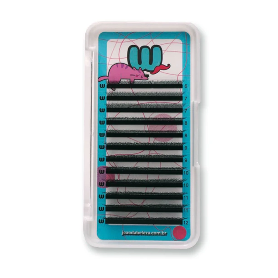 Cilios JB 3W L/M Mix 6-12 Preto