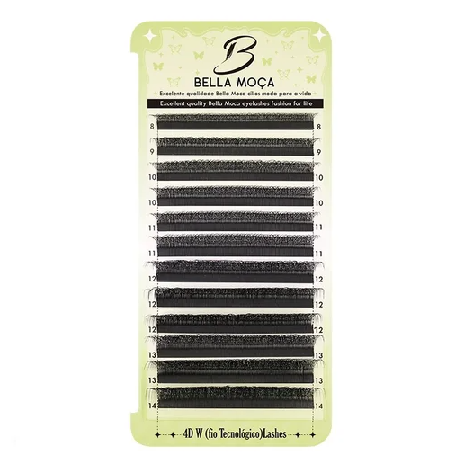 Cilios Bella Moça W 3D Duplo