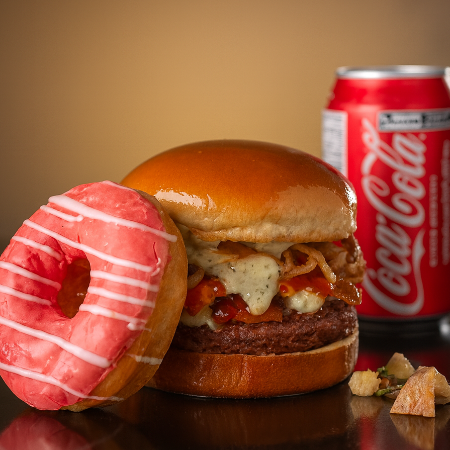 COMBO - PRIME GORGONZOLA + DONUTS + REFRI