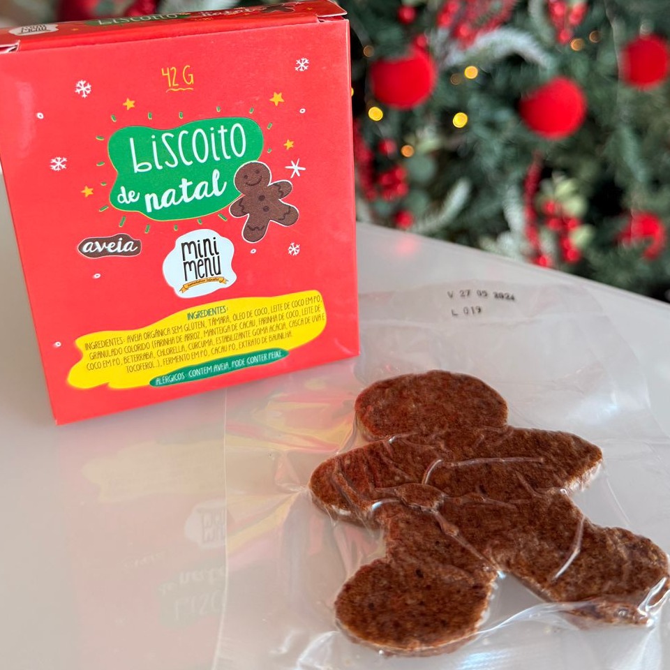 LANÇAMENTO - Biscoito Boneco de Natal