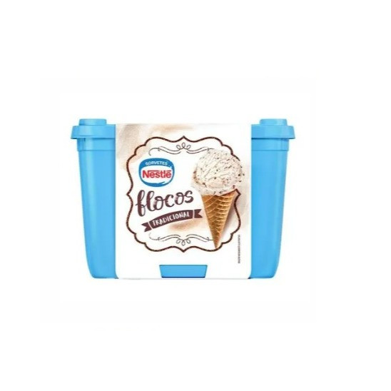* PROMOÇÃO * SORVETE FLOCOS TRADICIONAL 1,5L