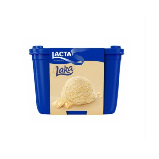 * PROMOÇÃO * SORVETE LACTA POTE LAKA 1,5 L