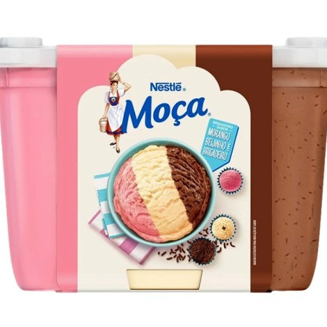 *PROMOÇÃO* SORVETE TRIO MOÇA 1.5L