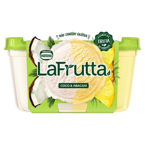 SORVETE NESTLE POTE FRUTTA COCO ABACAXI 540G