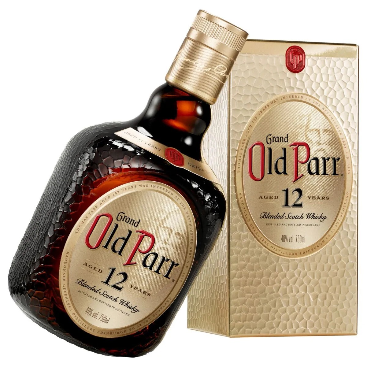 Whisky Old Parr 12 anos 1 litro 