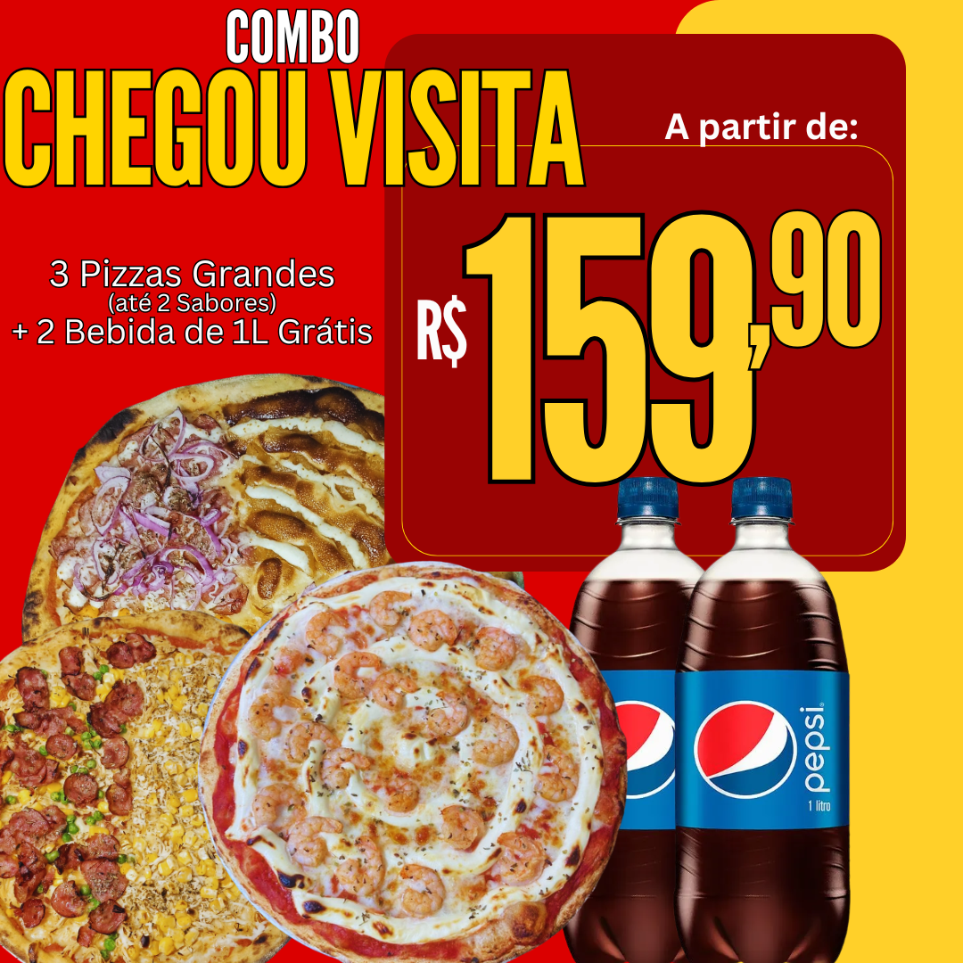 COMBO CHEGOU VISITA