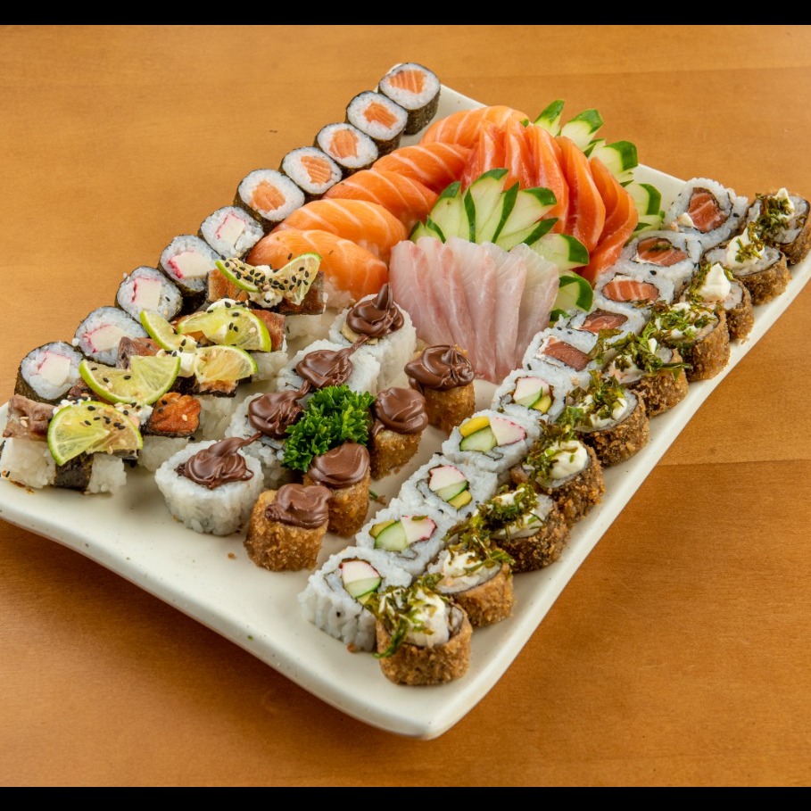 Comb. Sushi Brasil - 60 un