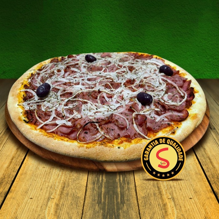 Pizza Grande  Calabresa (08 pedaços)