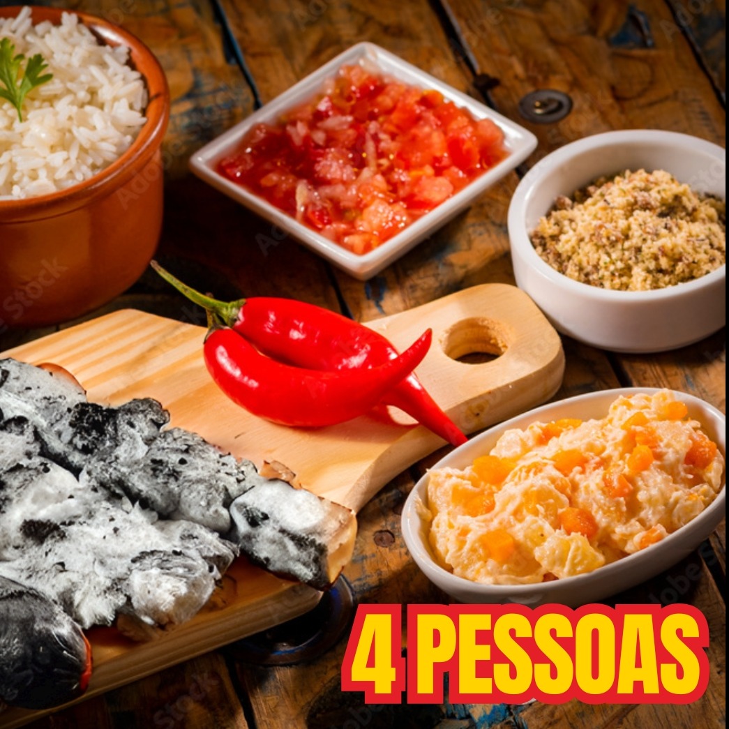 Kit Confraternização - 4 Pessoas (Guarnição)