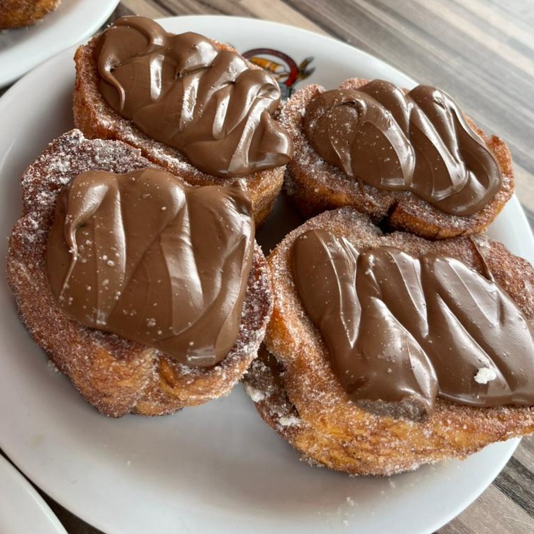 Rabanada Recheada de Nutella