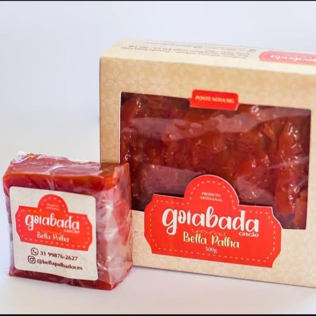 🍯 Goiabada Cascão Bella Palha – Sabor Mineiro de Verdade!