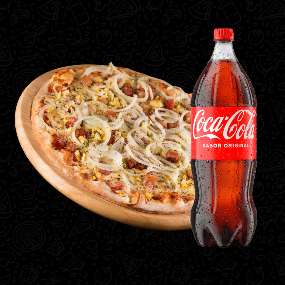 Pizza Giga + Refri 1,5l Grátis