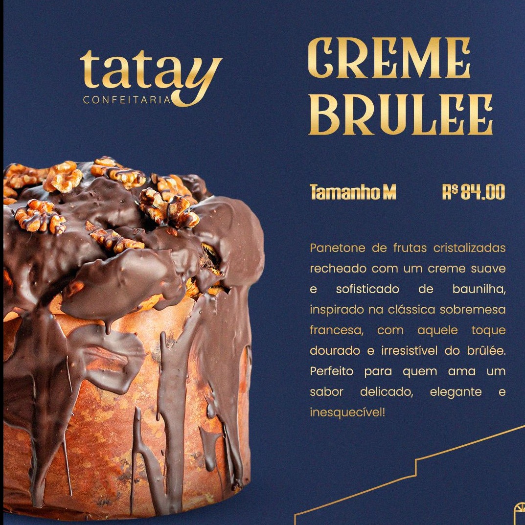 Panetone de Creme Brulle (M)