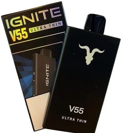 V 55 ignite  ultra thin  5500 puffs