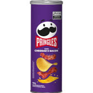 PRINGLES CHEDDAR E BACON 105G