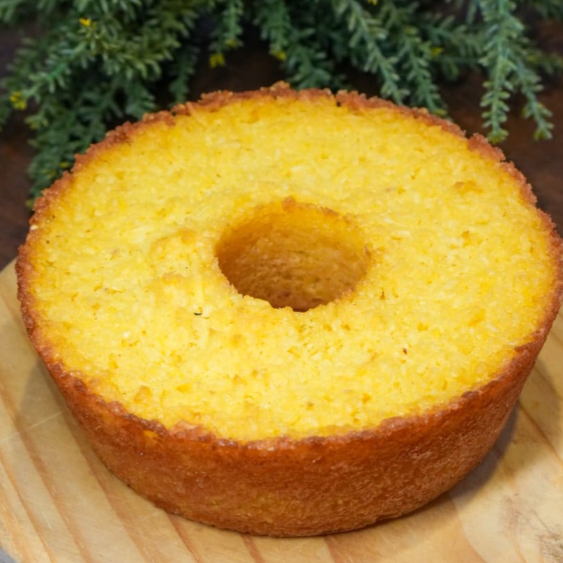 Bolo de Mandioca Tradicional