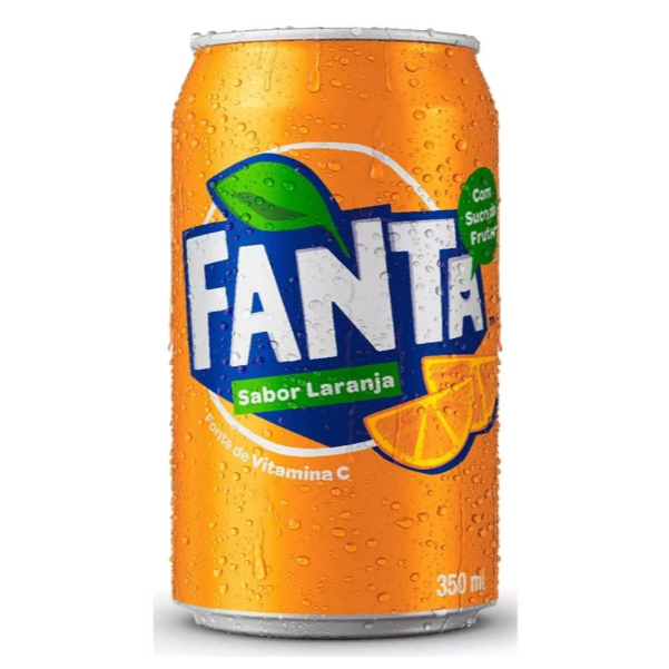 FANTA LARANJA LATA - 350ml