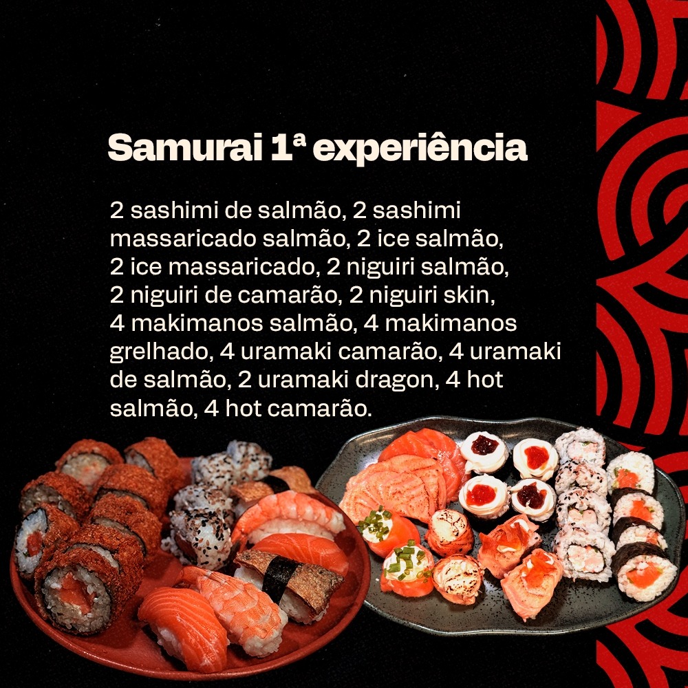Samurai 1ª experiência 