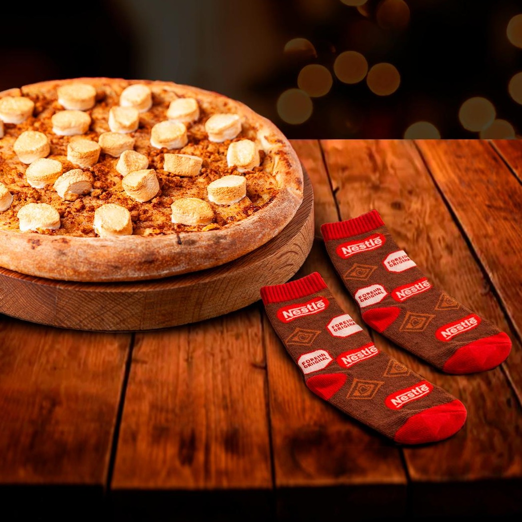 Combo 1 Pizza Doce 20cm + Meia Personalizada!