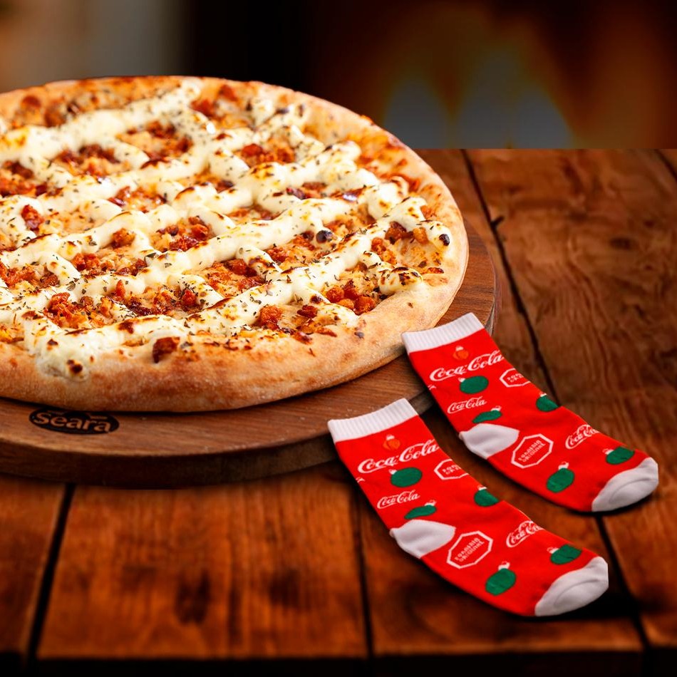 Combo 1 Pizza Salgada 30cm  + Meia Personalizada!