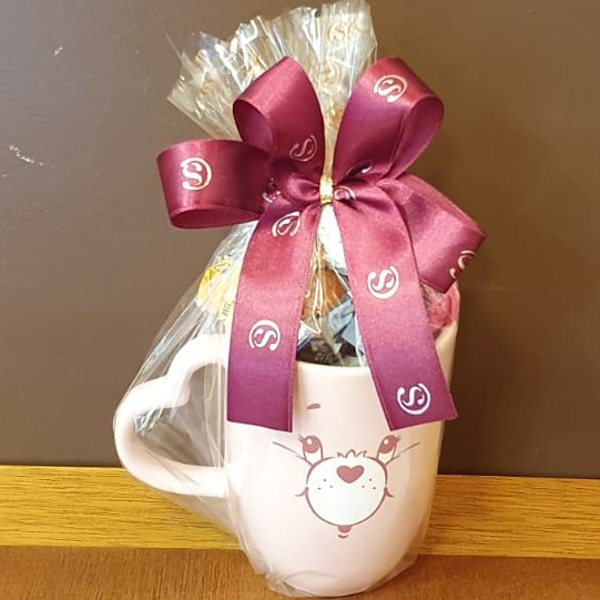 Kit Caneca Ursinho Rosa