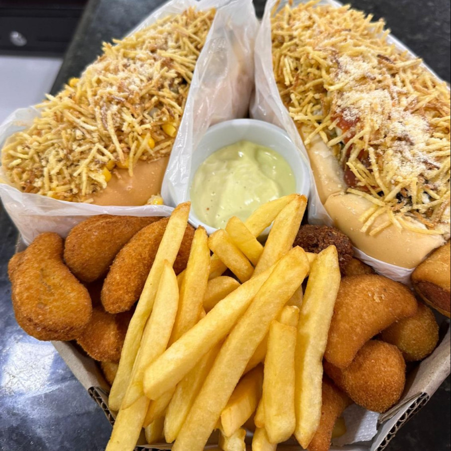 COMBO CASAL ( HOT DOG LINGUIÇA )