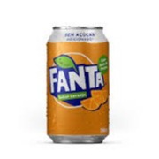 Fanta laranja zero lata 350ml