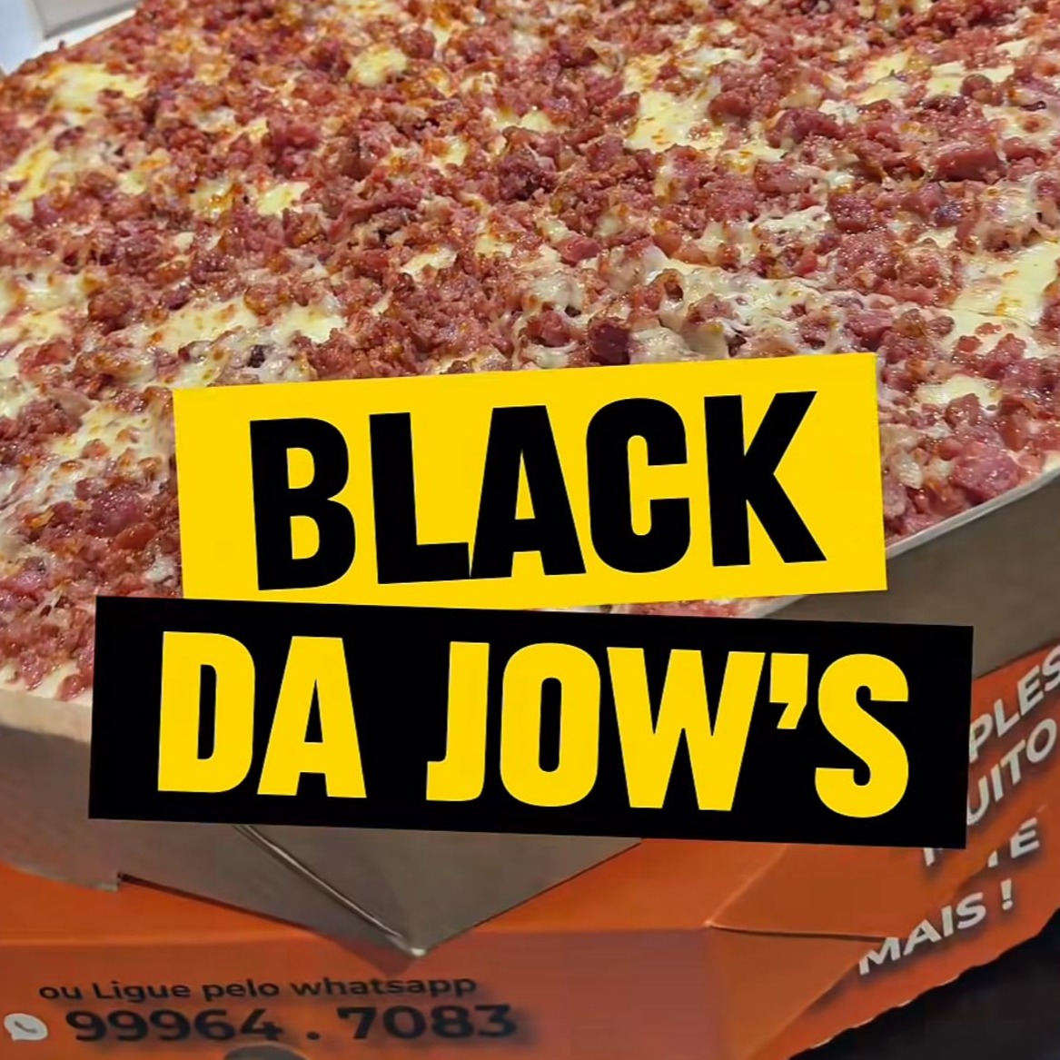 BLACK  JOW'S - Pizza Grande  40cm